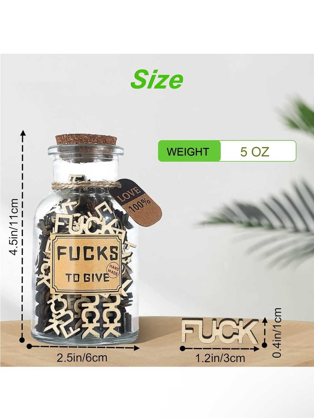 Jar of Effs to Give - In Case You are Running Low - NEW - Picture 3 of 4
